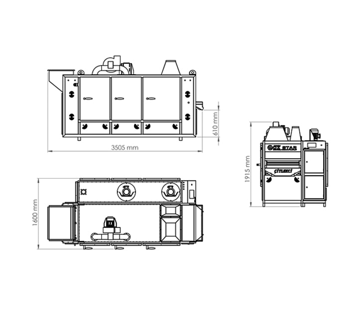 Nut Roasting Machine Belt Type Roasting Machine 195