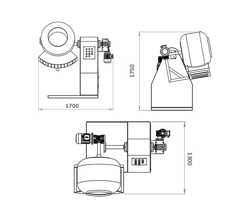 Copper Drum Coating Machine 1362