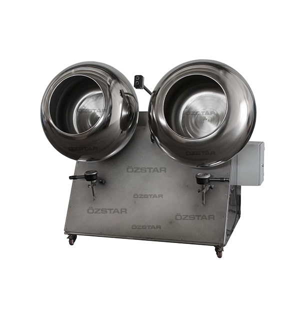 Double Drum Sesame Coating Machine 1361