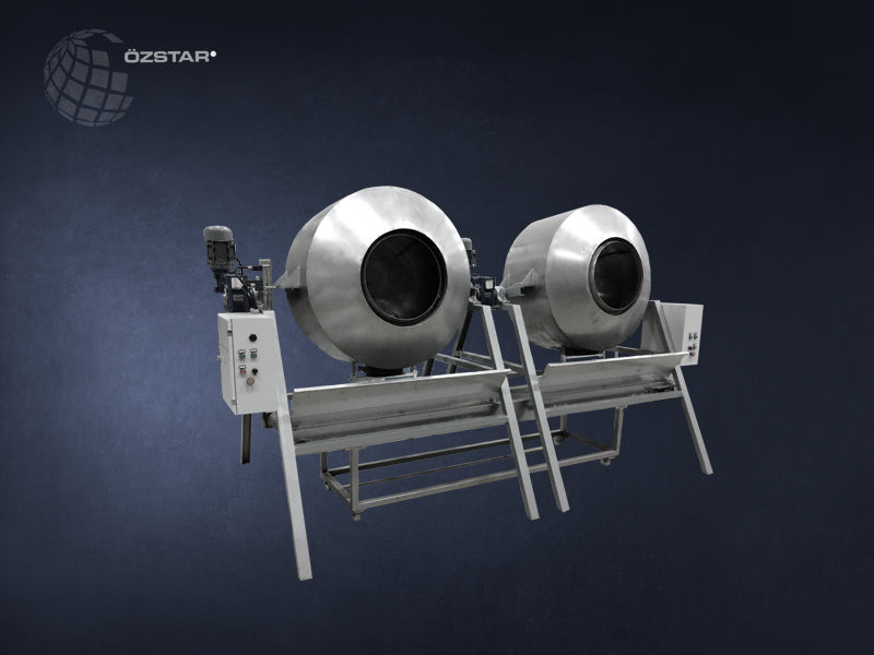 Double Drum Sesame Coating Machine 1361