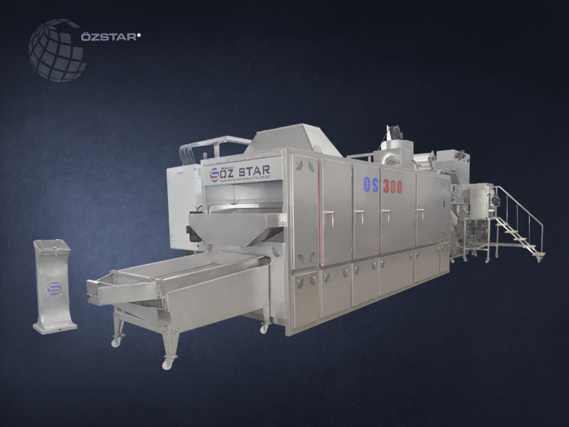 Nut Roasting Machine Belt Type Roasting Machine 300