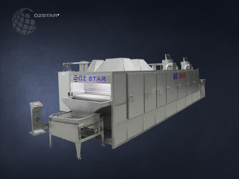 Nut Roasting Machine Belt Type Roasting Machine 1000