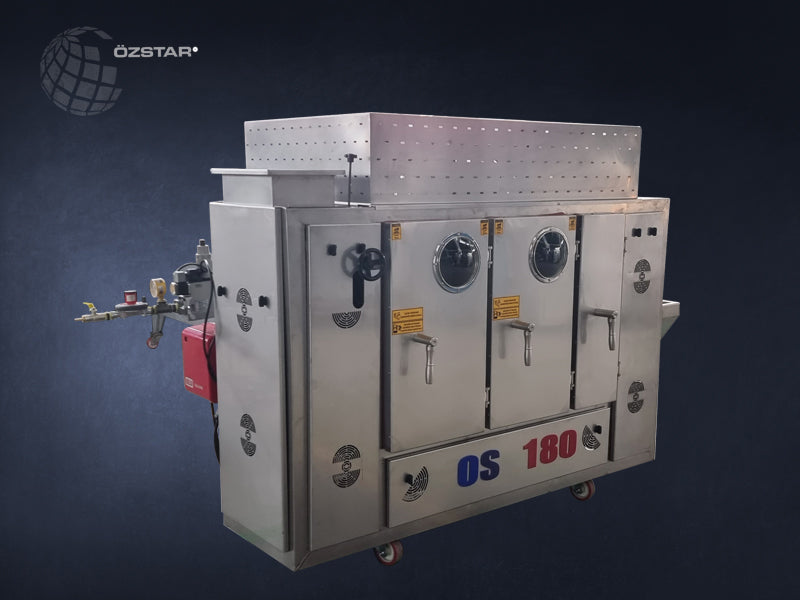 Nut Roasting Machine Belt Type Roasting Machine 180