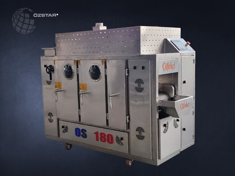Nut Roasting Machine Belt Type Roasting Machine 180
