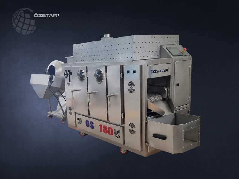 Nut Roasting Machine Belt Type Roasting Machine 180
