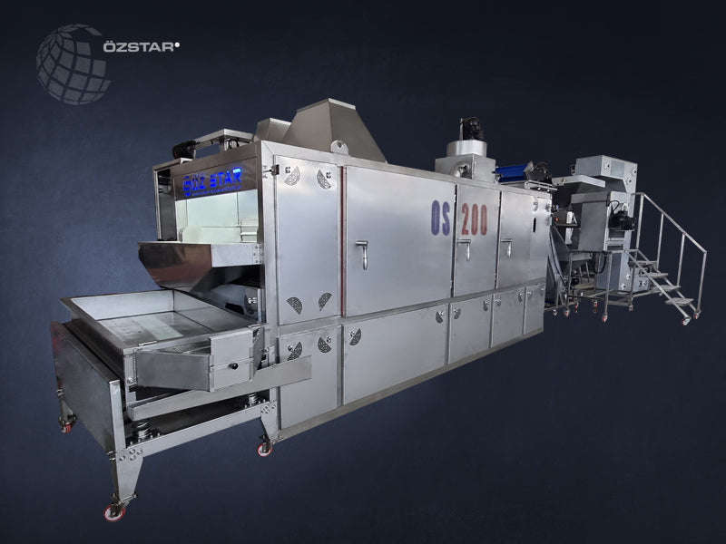 Nut Roasting Machine Belt Type Roasting Machine 200