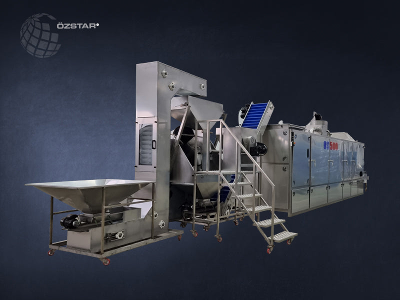 Nut Roasting Machine Belt Type Roasting Machine 500