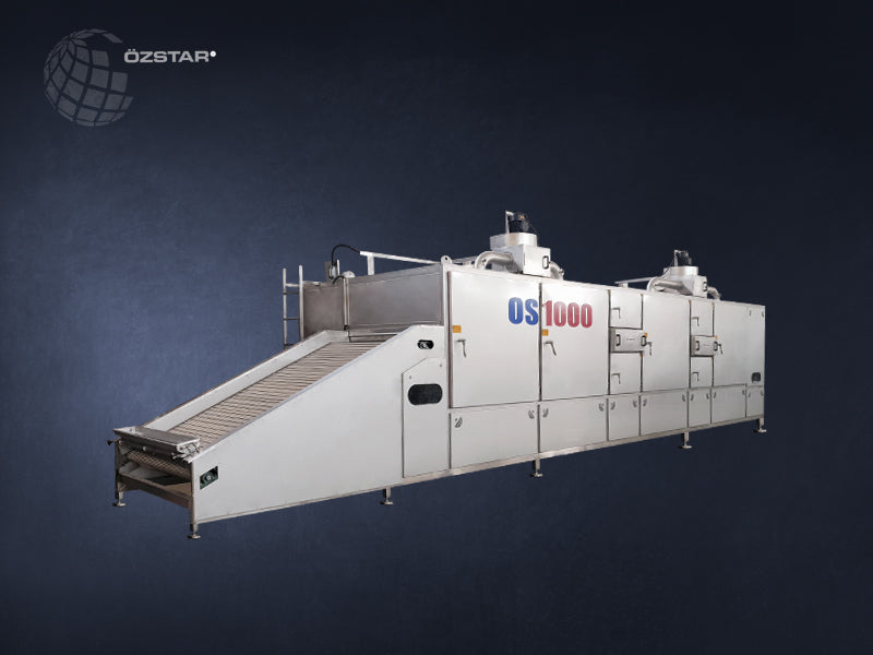 Nut Roasting Machine Belt Type Roasting Machine 1000