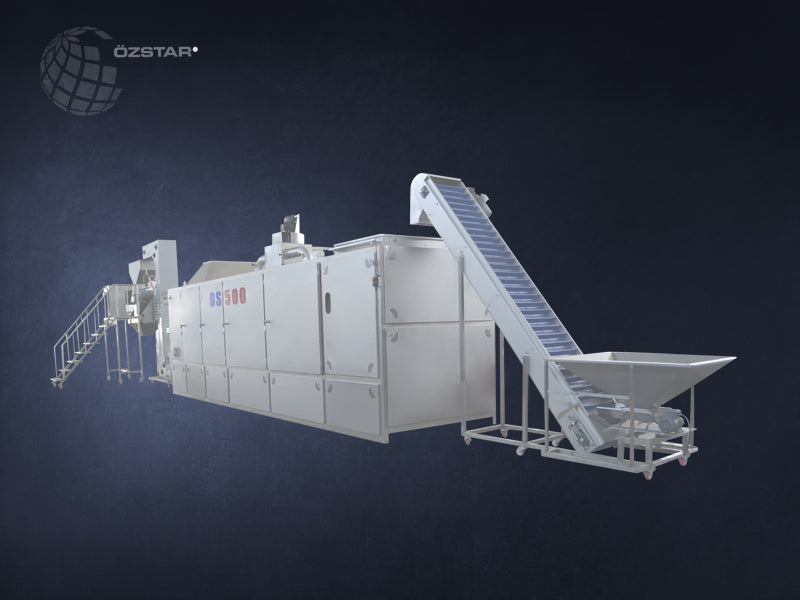 Nut Roasting Machine Belt Type Roasting Machine 500