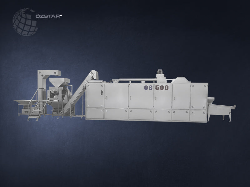 Nut Roasting Machine Belt Type Roasting Machine 500
