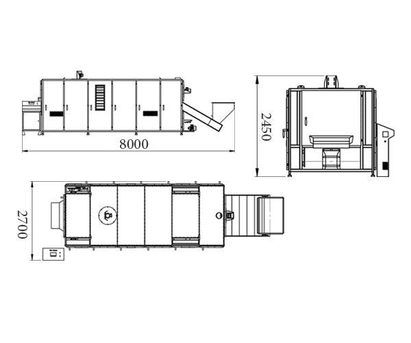 Drying Machine 5-Layers 5000P