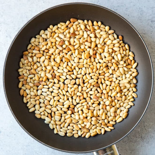 how long to roast pine nuts