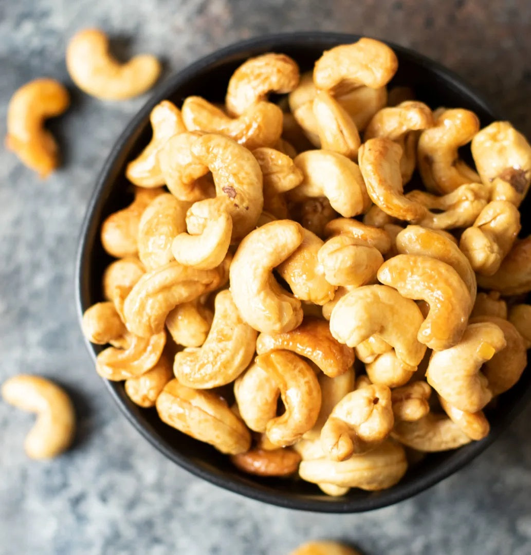 how to roast cashew nuts in microwave oven