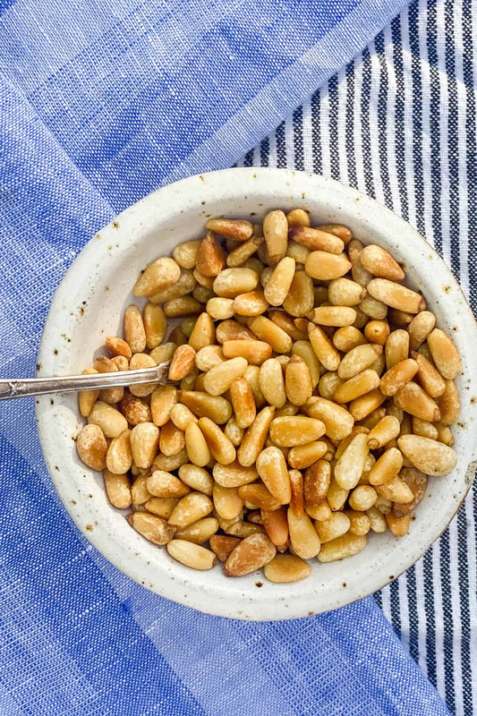 how to roast pine nuts
