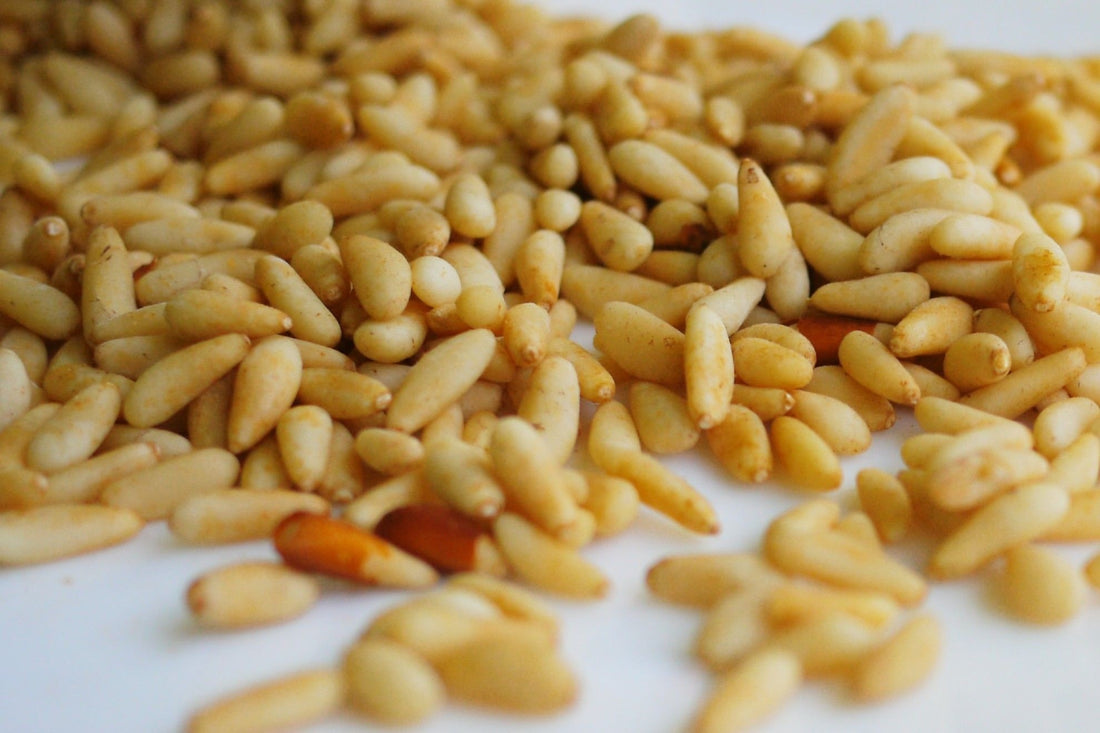 how to roast pine nuts for pesto
