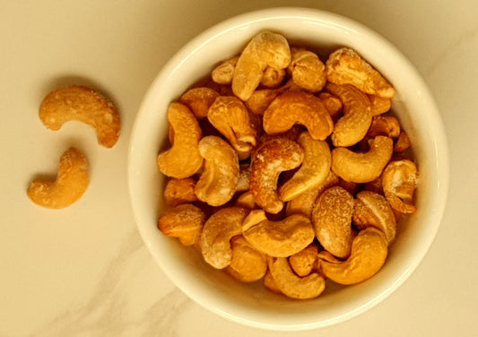 how to roast salted cashew nuts