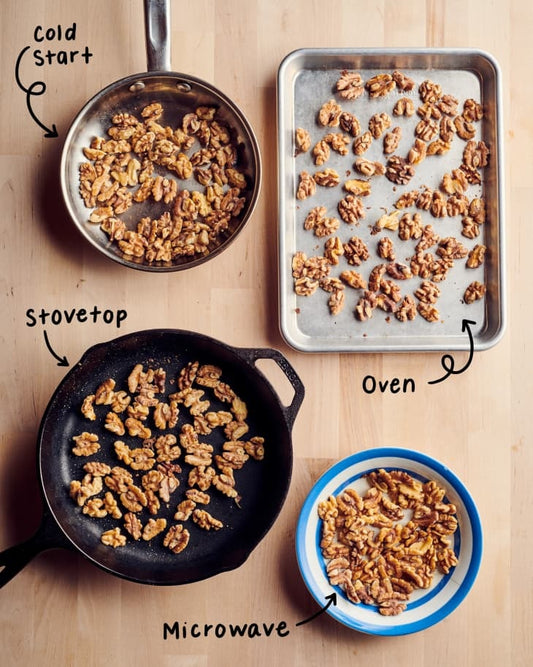 what is the best way to roast nuts